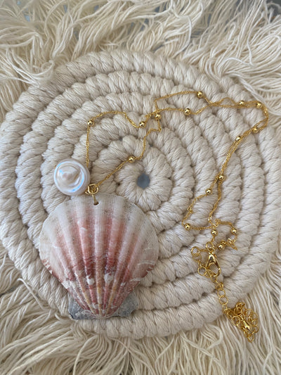 Mother of Oyster Necklace